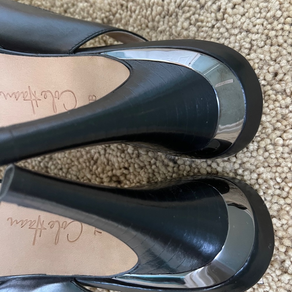 New Cole Haan peep toe heels - Picture 5 of 7